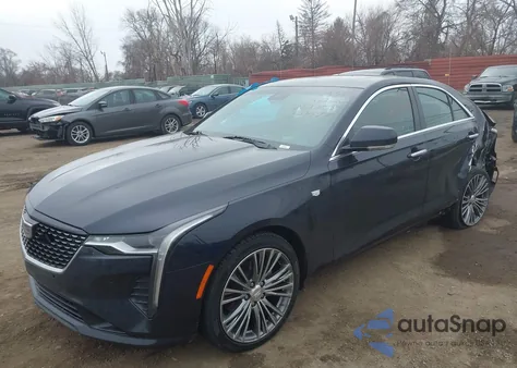 2020 Cadillac Ct4 Premium Luxury z USA, uszkodzony, nr VIN 1G6DF5RL9L0127539
